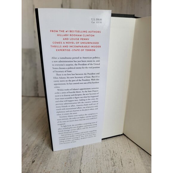 Hillary Rodham Clinton state of Terror Louise Penny hardcover book - Picture 5 of 7